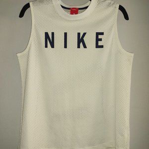 Nike Sportswear Mesh Tank Top black white Size  S